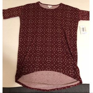 NWT!!!!! XXS Maroon and gray Irma